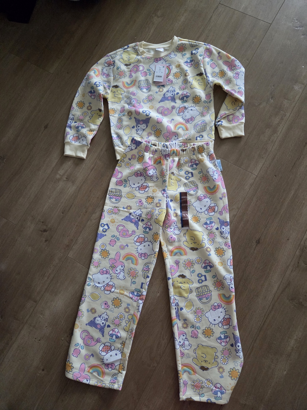 Kids Sanrio Character Print Set